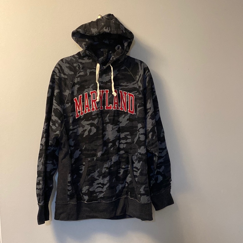 Tailgate Men’s Maryland Terrapins Camo Hoodie - 2X
